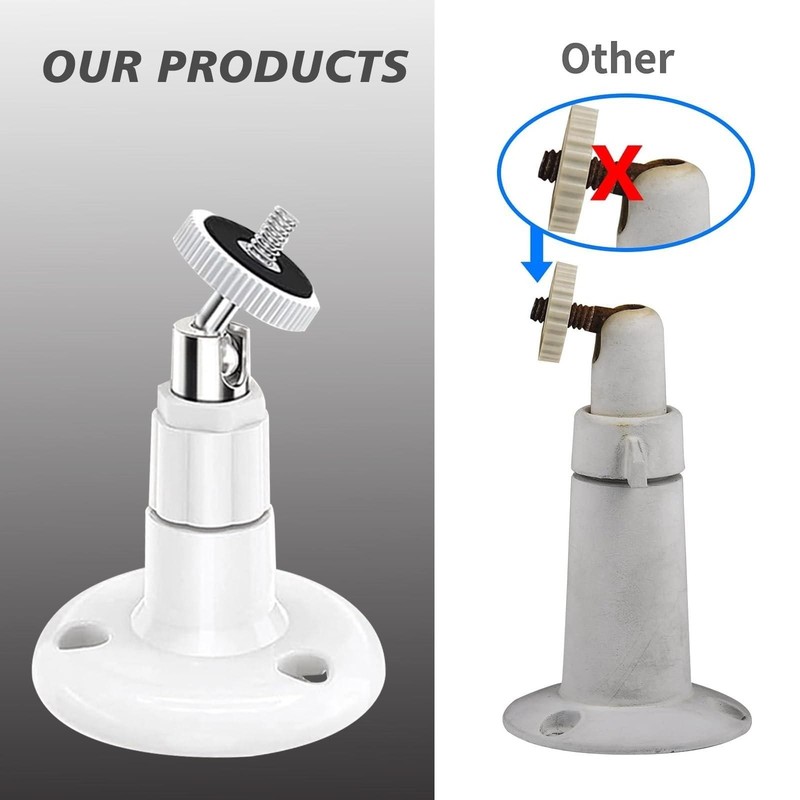 2 Pack Wall Mount Compatible with Simplisafe Outdoor Security Camera, 360° Rot gallery