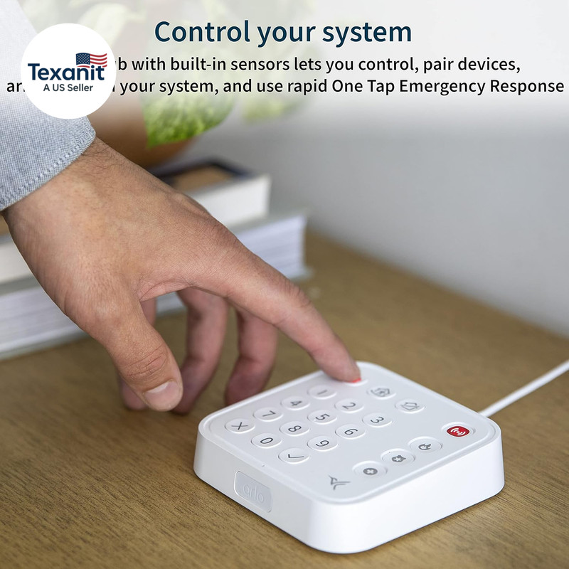 Home Security System - Alarm System with Wired Keypad Sensor Hub, 5 8-In-1 Senso gallery