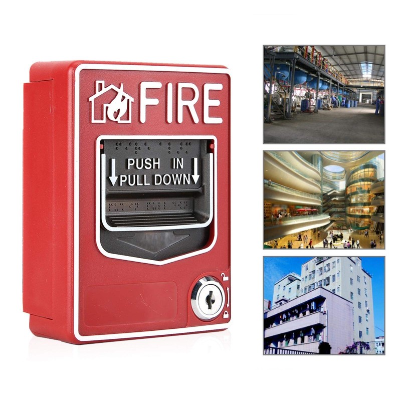 Fire Lite Alarms, Dual Action Manual Pull Station Fire Alarm Horn Siren Alarm... gallery