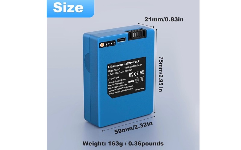 Security Rechargeable Battery for S330 Video Smart Lock 3-in-1 and Smart Drop, 1 gallery