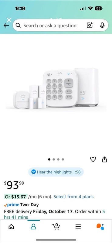 Eufy Home security System gallery