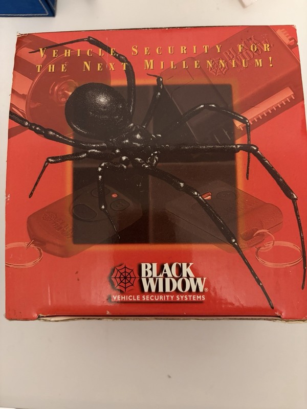 Black Widow Bw2800 Car Security System New In Box