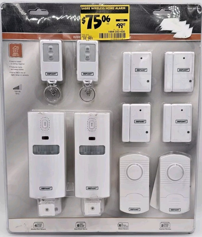 Wireless Home Protection Alarm System