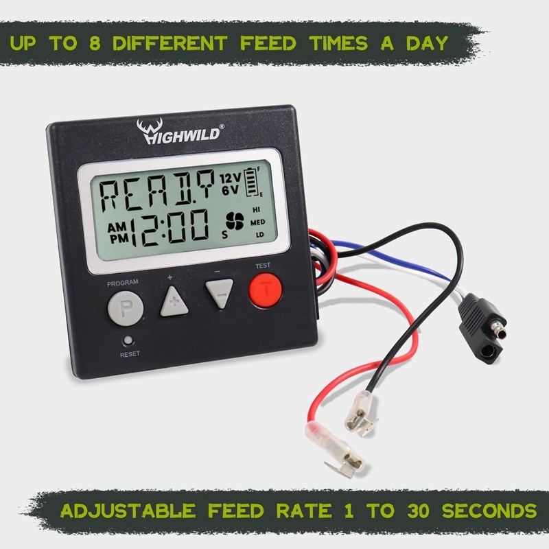 Highwild 6V/12V Universal Game Feeder Digital Timer - G- gallery