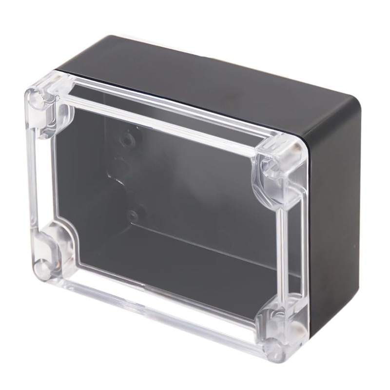 Otdorpatio Project Box IP65 Waterproof Junction 4.53″x3.54″x2.17″, Clear