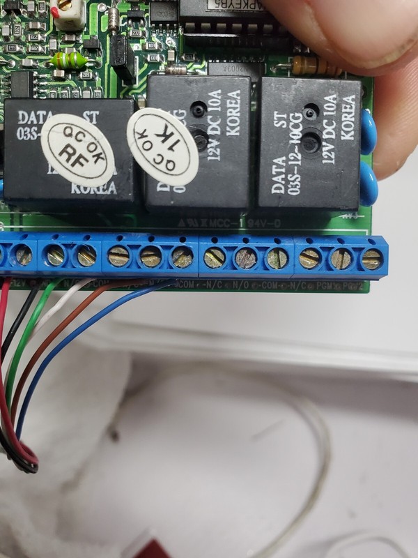 Napco Alarm Panel Interface Board napkey b5 board breakout 2000 2005 gallery