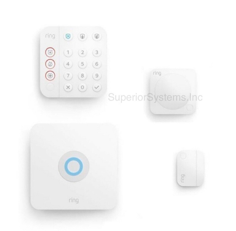 Ring Security System 2nd Gen Wireless Alarm Contact Motion Keypad Base Station