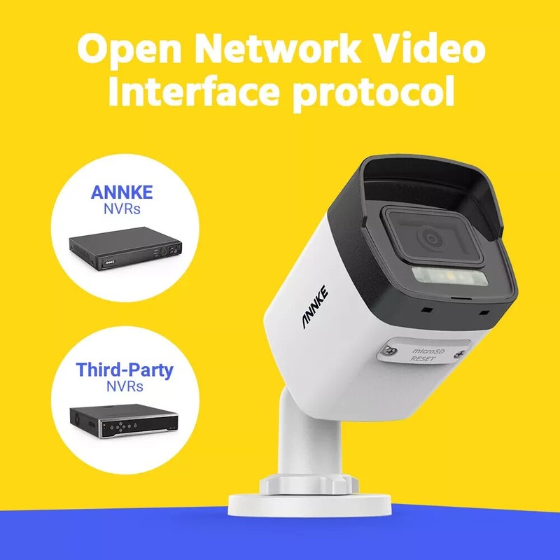 ANNKE 8MP POE 4K Security IP Camera C800 Outdoor Color Night Vision IP67 gallery