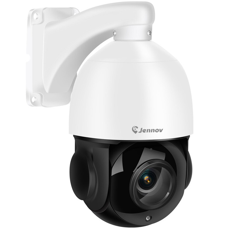 4K 8MP Audio POE IP Security Camera IP66 Color Night Vision Outdoor 20 ×Optical