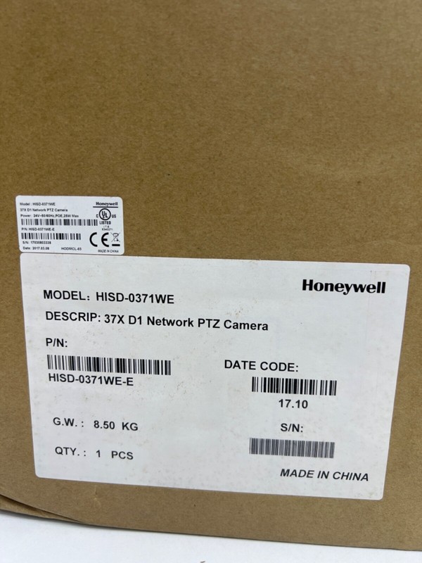 Honeywell HISD-0371WE , 37X D1 Network PTZ Camera gallery
