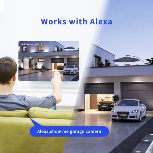 WiFi Security Camera Wireless Outdoor 2 Packs,360° PTZ Solar Camera 2PACK gallery