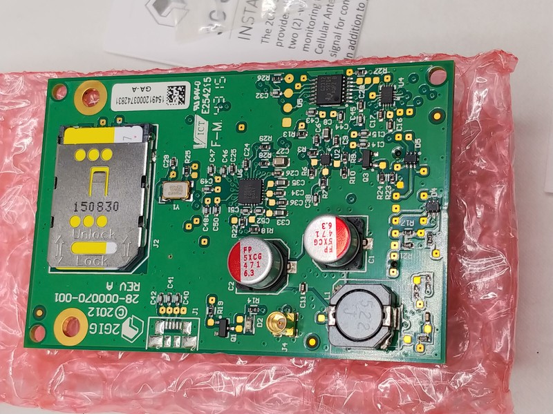 2GIG-GC3GA-A 3G AT&T GSM Cell Radio Module with ANT3X 2-way Voice GC2 Panel NOS gallery