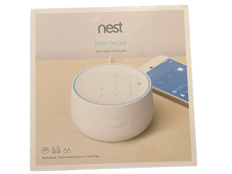 Google Nest Secure Alarm System H1500ES Starter Kit - White