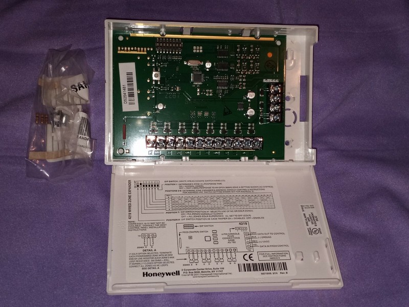 NEW Honeywell Ademco 4219 Wired 8-Zone Expander NEW in Box - Read Description gallery