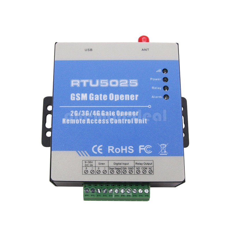 SZ RTU5025 GSM SMS 3G Gate Opener Operator Sliding Garage Door Remote Controller gallery