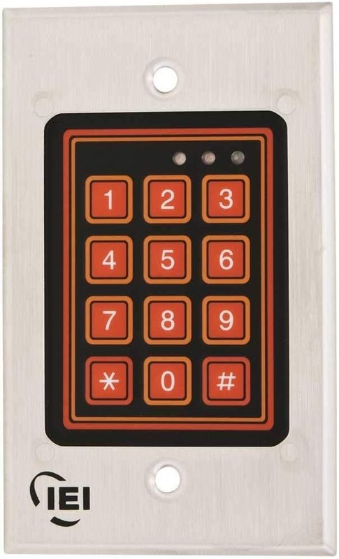 Linear 212W Door Gard Flush Mount Digital Keypad New Command and Control Series