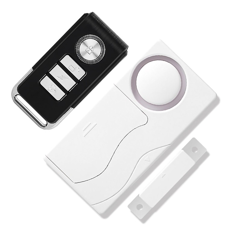 1 PC 433MHz Wireless Remote Control Magnetic Window Home Sonsor Security Alarm