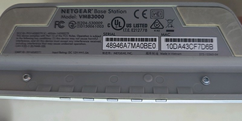 NETGEAR Arlo Smart Home Security Camera Base Station (Model: VMB3000) gallery
