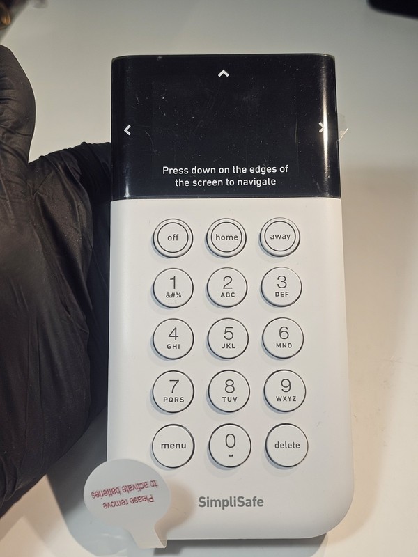 Simplisafe KP3W Wireless Keypad 3rd Generation – White