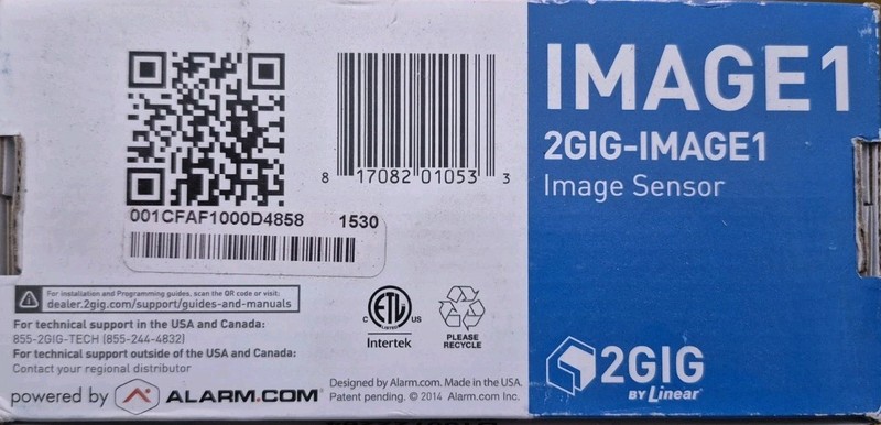 Linear / 2GIG 2GIG-IMAGE1 Sensor Digital Still Camera White - New in Box gallery