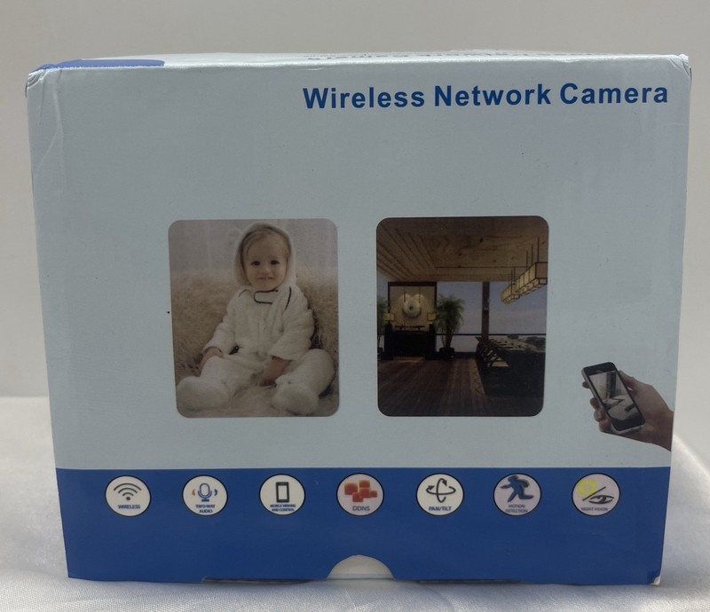 Wireless Network Camera CT211 Dual Lens White New