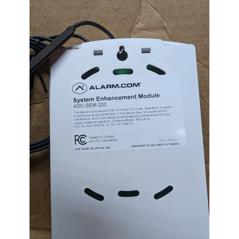 ALARM.COM ADC-SEM210-PS-VZ TYCO SYSTEM ENHANCEMANT MODULE gallery