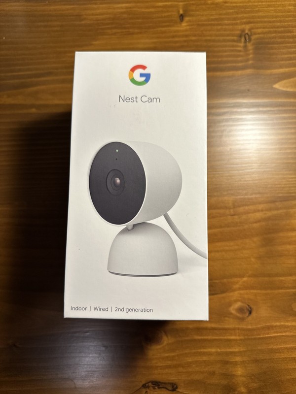 Google Nest Security Cam Indoor 1080p Wired 2nd Generation GJQ9T