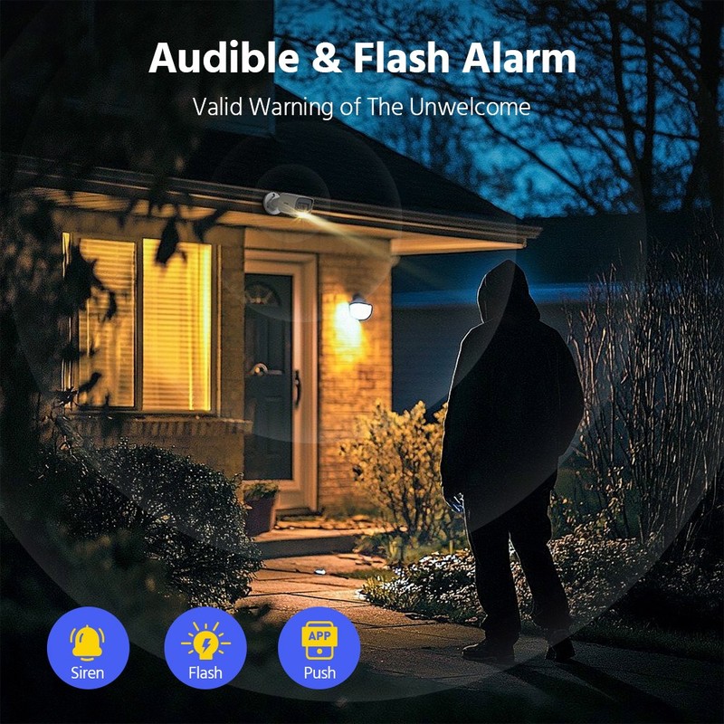 ANNKE 8CH NVR 3K POE Color Night Security Camera System Two Way Audio Recording gallery