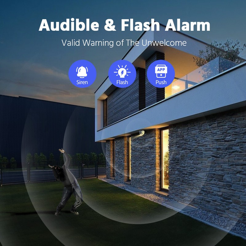 ANNKE 5MP Two Way Audio PoE IP Security Camera Outdoor AI Human Detection Color gallery