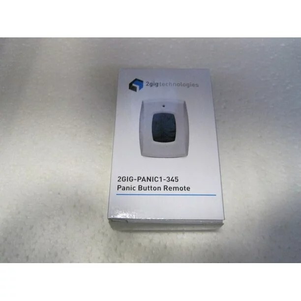 2GIG Wireless Panic Button Remote - White - 2GIG-PANIC1-345