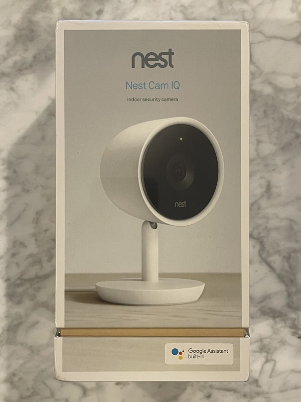 NEST Cam IQ Indoor Smart Security Camera Model NC3100US – Sealed NEW
