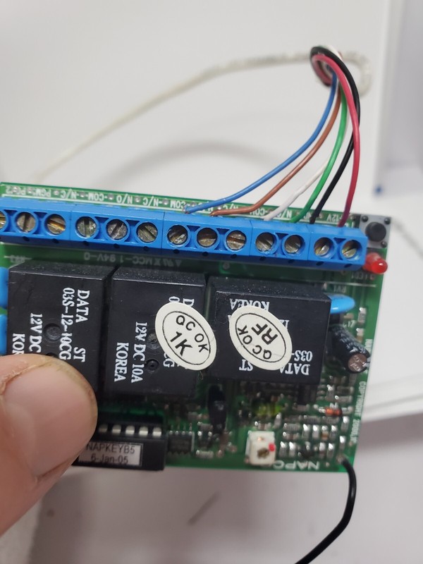 Napco Alarm Panel Interface Board napkey b5 board breakout 2000 2005 gallery