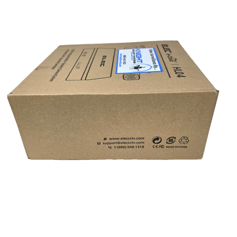ELEC CCTV 4 Channel Digital Video Recorder System Model Number EL-CVKHL04CP01B gallery