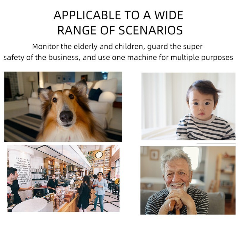A2 Mini WiFi IP Camera HD Home Security Surveillance Camera Pet Dog Baby Monitor gallery