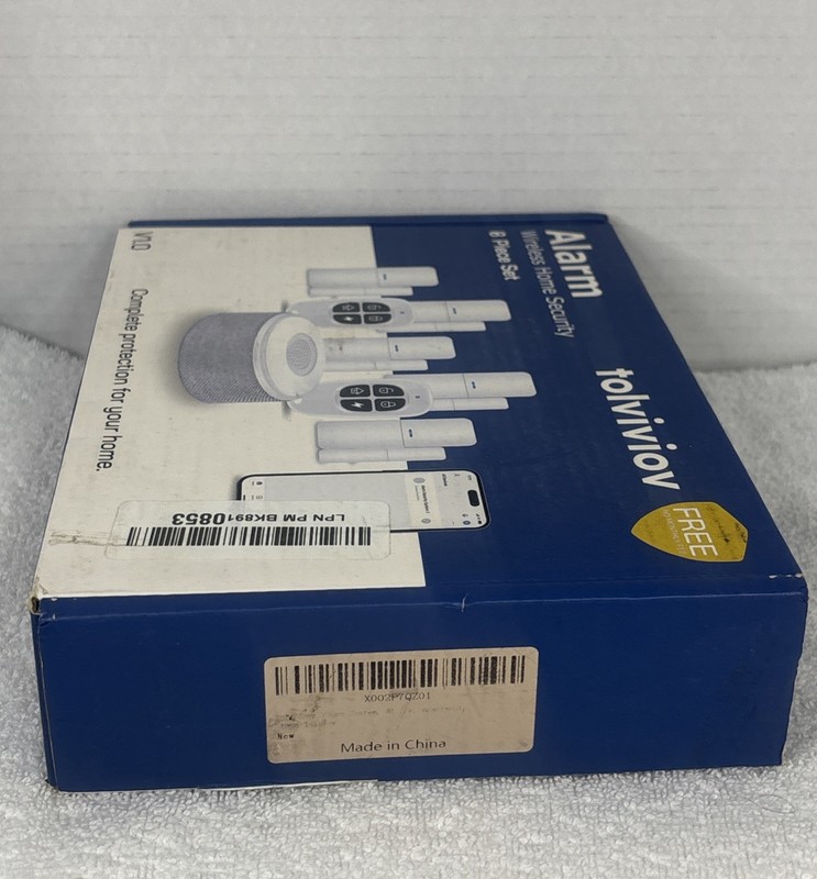 Tolviviov Alarm Wireless Home Security 8 piece set Complete Protection NIB gallery