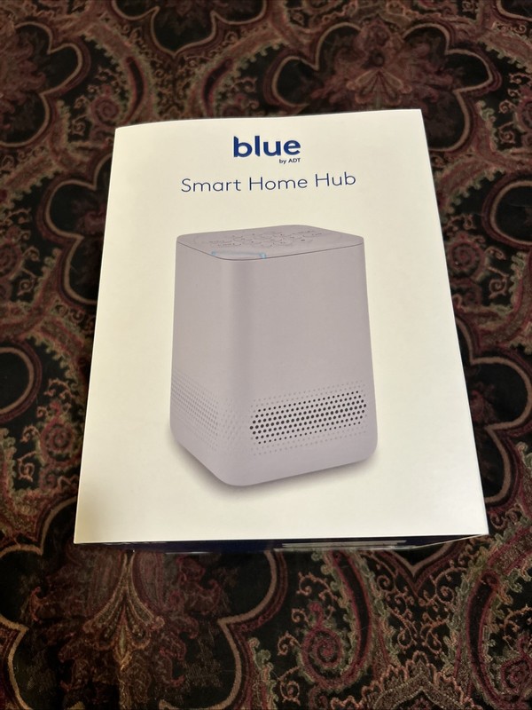 Blue ADT Smart Home Hub White S40LR0-01 Security Wi-Fi Battery Pearl Gray