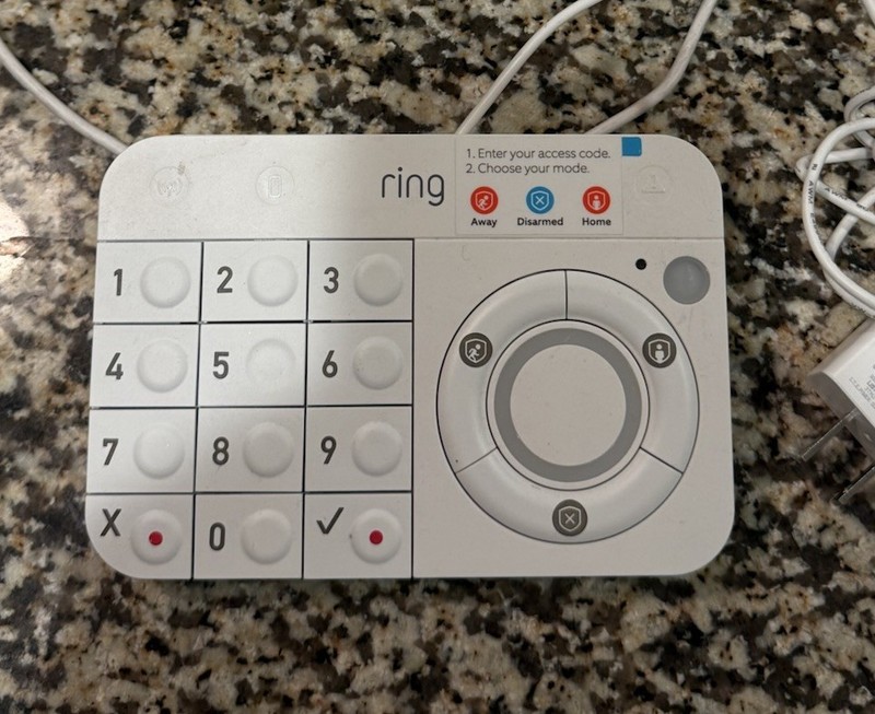 Ring Alarm Keypad Wireless Security System Control Panel