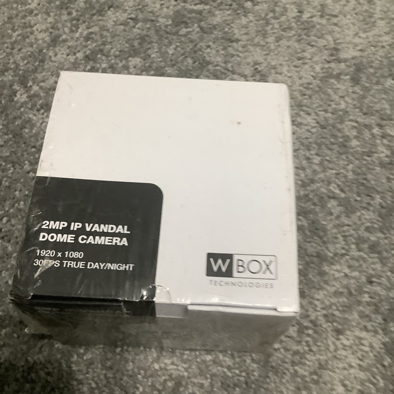 VANDAL PROOF DOME SECURITY CAMERA