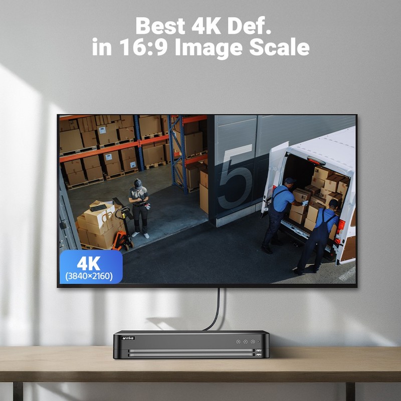 ANNKE 32CH 12MP NVR 4K Full Color POE Security Camera System 8MP Audio Recording gallery