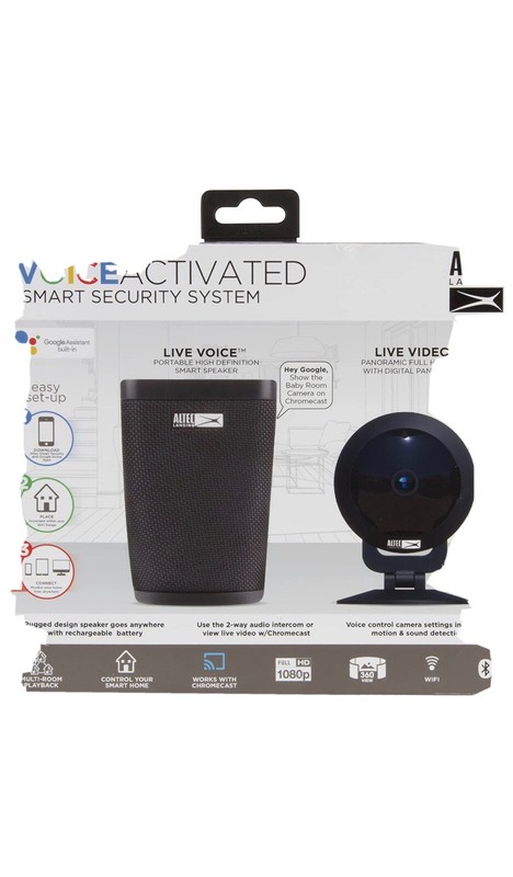 Altec Lansing Voice Activated Smart Security System