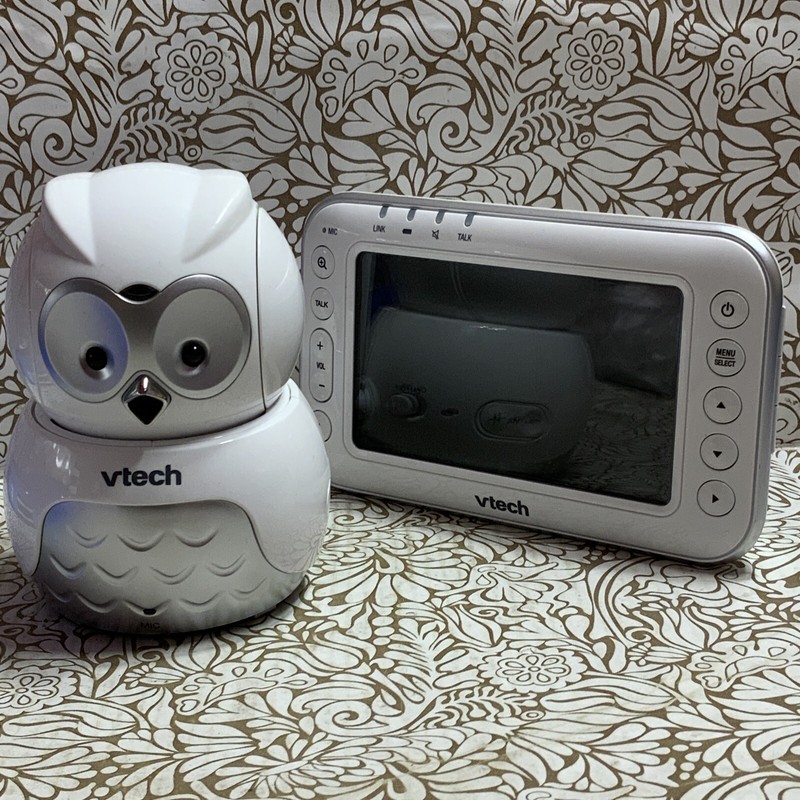 📀 VTech Pan & Tilt Full Color Video Monitor VM344 (PARTS, READ DESCRIPTION)