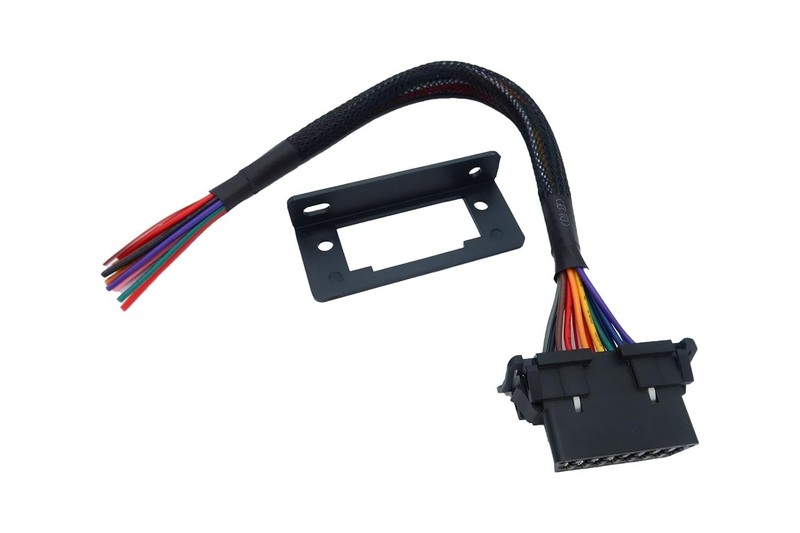 High-Quality J1962 Female Connector Pigtail Cable 1ft for OBD2 Port Replacement gallery