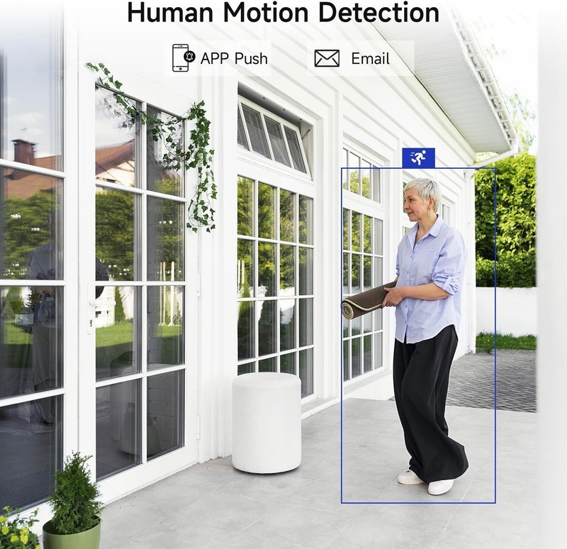XVIM 1080P Security Camera System Outdoor 8CH H.265+ DVR CCTV SD/Cloud Recorder gallery
