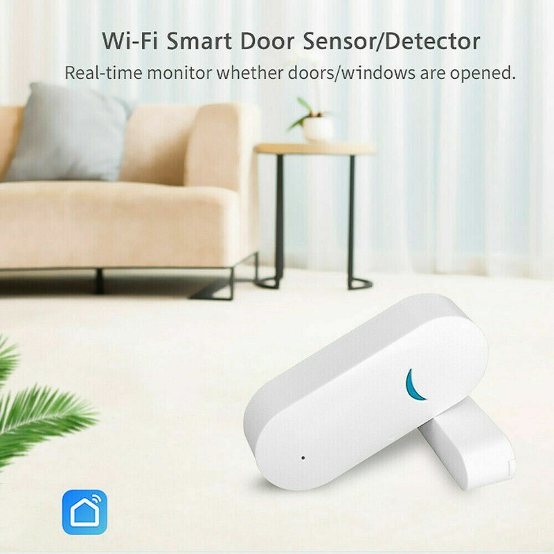 WIFI Smart Window Door Magnetic Sensor Burglar Security Alarm For Google Alexa gallery