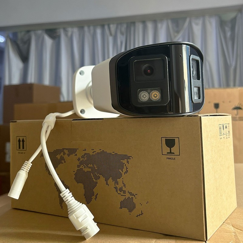 VIKYLIN 8CH 8POE NVR Color+IR 180°VIEW 4MP IP CAMERA Systems MIC&Speaker Lot US gallery