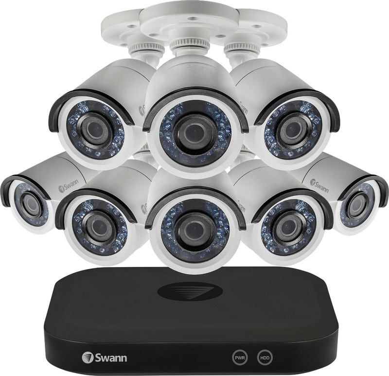 *NEW* 8 Channel 5MP Home Security Camera System 2TB DVR Digital Video Recorder