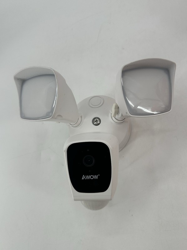 AWOW Smart WiFi Floodlight Camera, Android/iOS 2500 Lumens (E97A)