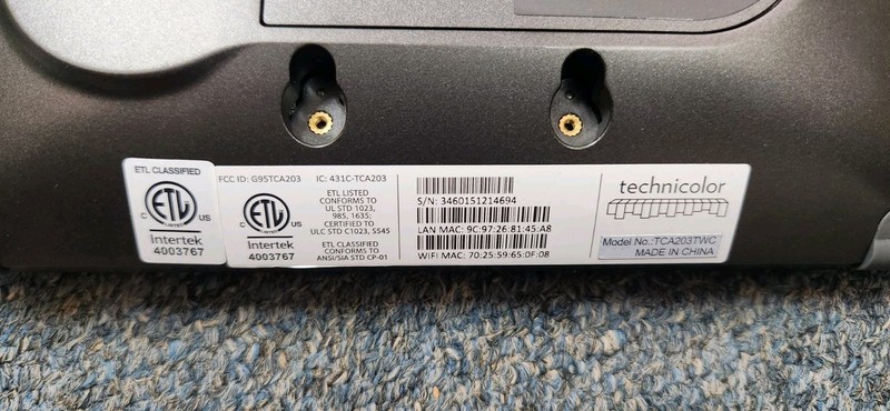 Intertek Technicolor iControl Home Security Alarm Touchscreen TCA203TWC gallery
