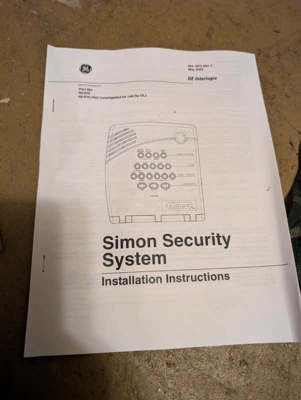 simon home security gallery