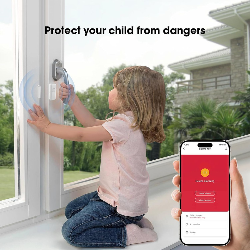 Home Security Systems for House, Wireless Home Security Alarm System, Door/Windo gallery